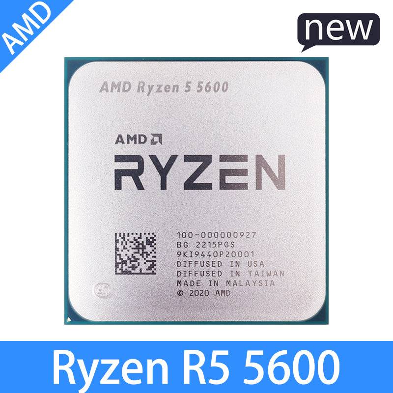AMD Ryzen 5 5600 NEW R5 5600 3.5 GHz 6 Core 12 Thread CPU Processor 7N –  AEMZ